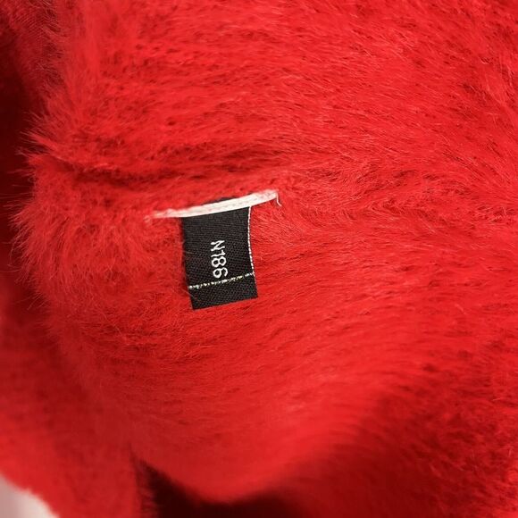 Kate Spade Red Eyelash Knit Cropped Sweater Size XS​​​ - Picture 4 of 4